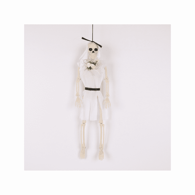 Halloween Skeleton Decorations with Posable Joints Skeletons for Halloween Party Haunted House Props Decorations, 2 Packs, Style 3