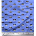thumbnail image 1 of Soimoi Velvet Fabric Camera Shirting Fabric Prints by Yard 58 Inch Wide, 1 of 3