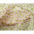 thumbnail image 3 of oneOone Silk Tabby Fabric Lemon Slice Vegetable Printed Fabric 1 Yard 42 Inch Wide, 3 of 4