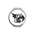thumbnail image 1 of Dragon Animals Art Contour Grain Miroir Compact Rond Portable de Poche en Verre, 1 of 3