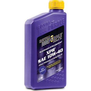 Royal Purple 12041 XPR 10W-40 Extreme Performance Synthetic Racing Motor Oil - 12 Quart