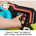 thumbnail image 3 of Learning Toy Fisher-Price Laugh & Learn Sit & Steer Driver, 3 of 6