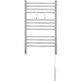 thumbnail image 4 of Ancona Chauffe-Serviettes Électrique Mural à 12 Barres, Acier Inoxydable Brossé, 4 of 8