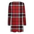 thumbnail image 4 of lcziwo 2024 Cardigan pour Femmes Cardigan à devant Ouvert Chandails pour Femmes Cardigans pour Femmes avec Poches Décontracté Léger Imprimé Cardigan de Mode Chandails Cardigan Mince Manteau Léger Rouge TG, 4 of 5