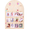 thumbnail image 1 of RSOLIET Sweet One First Year Photo Board - Ice Cream Theme 12 Monthly Milestone Frame, Baby’s 1st Birthday Picture Display with Sweets Decor, Perfect Keepsake Gift for New Parents, 1 of 8