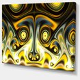 thumbnail image 2 of Unique Light Yellow Fractal Design Pattern - Oversized Abstract Canvas Art, 2 of 3