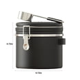 thumbnail image 3 of Save Big! Airtight Coffee Canister, Stainless Steel Kitchen Food Storage Container, With Date Function for Grounds, Beans, Tea, Sugar, Flour, Cereal Storage (1.2L), 3 of 8