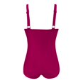 thumbnail image 5 of Huesdet Women's One Piece Swimsuits Tummy Control Ruched Bathing Suit 1 Piece Swimwear[Red,M], 5 of 5