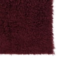 thumbnail image 3 of New Flokati 1400gr 2'4" x 4'8" Accent Rug, Burgundy, 3 of 5