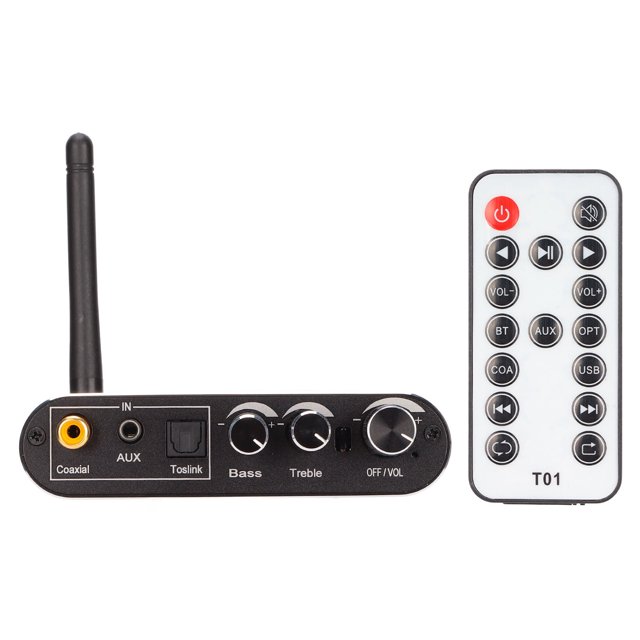 Convertisseur Numérique vers Analogique, 2 Appareils Connect Convertisseur DAC Prend en Charge le Contrôle du Volume et la Commutation Musicale