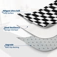 thumbnail image 4 of Checkered Rug 4x6 Fluffy Rug Checkered – Large Plush Rug for Bedroom, Ultra Soft Non-Slip Fluffy Carpet for Living Room – Modern Indoor Floor Rug, 4 of 7