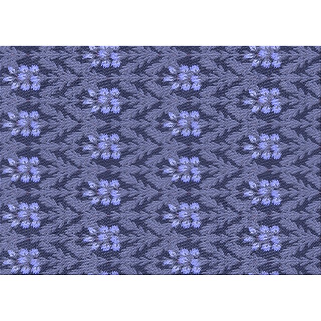 Ahgly Company Machine Washable Indoor Rectangle Transitional Blue Area Rugs, 8' x 12'