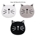 thumbnail image 4 of Flocking Ins Nordic Cartoon Cat Bathroom Absorbent Non slip Mat Home Entry Living Room Floor Mat, 4 of 9