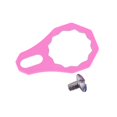 thumbnail image 3 of Maytalsory Accessoires de Réparation de Plaque de Verrouillage de Moulinet de Pêche Outil de Pêche Matériau en Alliage d'Aluminium de Qualité, durable, Résistant avec Vis Rose, 3 of 6