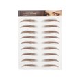 thumbnail image 1 of Unique Bargains Simulation Eyebrow Tattoo for Women 1 Pc Thicks,Brown, 1 of 5