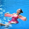 thumbnail image 2 of California Sun Deluxe Unsinkable Ultra Soft Foam Cushion Pool Noodle (Coral), 2 of 2