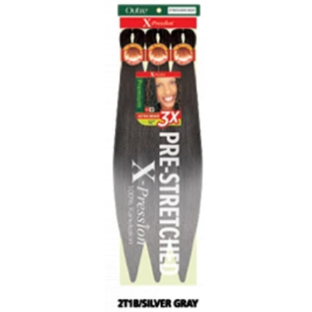 OUTRE X-Pression Tresse Pré-Étirée 3X 52 Pouces