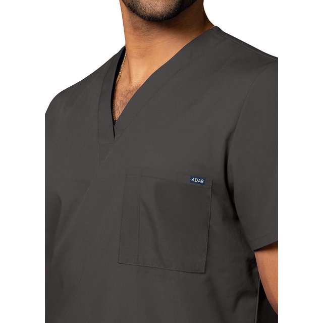 Adar Uniformes Médicaux Unisexes Universels - Haut de Sarrau Tunique à Col en V