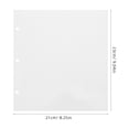 thumbnail image 2 of ROMANSENTIAL 10 Pcs Feuilles de Recharge pour Album Photo avec Photos de Conservation PVC Transparent, 2 of 8