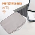thumbnail image 4 of Raindrops Tablet Bag Grey Polyester Lightweight Protective Case for Tablet Travel Use, 4 of 6