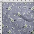 thumbnail image 4 of oneOone Rayon Grayish Purple Fabric Rooster Cock Craft Projects Decor Fabric Printed By The Yard 56 Inch Wide, 4 of 4