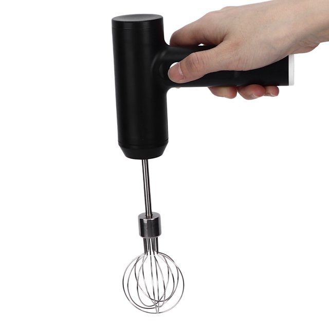 Mixeur à Main Électrique Batterie Lithium 4 Modes Chargement USB Mixeur à Main en Acier Inoxydable Applicable Cuisine