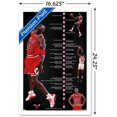thumbnail image 2 of Michael Jordan - Timeline Wall Poster, 22.375" x 34" Framed, 2 of 4