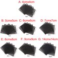 thumbnail image 2 of 5PCS PVC Fan Dust Filter PC Dustproof Case Cuttable Computer Mesh Cover 40mm 50mm 60mm 70mm 80mm 90mm 140mm Mesh Black A 4cmx4cm, 2 of 6