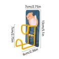 thumbnail image 3 of Washbasin Rack Cartoon Bathroom Rack Toilet Strong Sticky Hook Wall Mounted Washbasin Hook, 3 of 8
