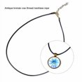 thumbnail image 1 of 100 Pieces Necklace Rope Simple Design Reusable Portable Simple Design Pendant Wire Jewelry Making Cord DIY Crafting Handicraft Accessories Brown Bronze, 1 of 1