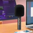 thumbnail image 4 of New Wireless Bluetooth Condenser Microphone, Live Streaming Singing Microphone, Audio Integrated Microphone, Smartphone, Karaoke Treasure, 4 of 6