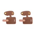 thumbnail image 1 of Dalazy Motorcycle Shifter Guard Easy to Install Reliable and Long-lasting Brown L 2Set, 1 of 6