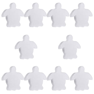 EGNMCR 10 Pcs Huile crémeuse Absorber l'éponge de Scum pour la baignoire chaude Piscine et éponge Spa