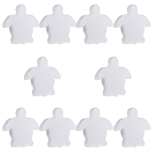 10 Pcs Creamy Oil Absorbing Scum Sponge For Hot Tub Swimming Pool And Spa