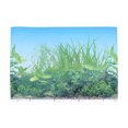 thumbnail image 1 of Background Sticker Adhesive Wallpaper Decorative Pictures Underwater Backdrop Decor for Aquarium Fish Tank (42x30cm H Style), 1 of 7