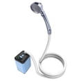thumbnail image 1 of Douche de Camping Portable Extérieure Pompe de Douche Électrique Rechargeable à Batterie Étanche Support 3 Modes d'Eau pour Camping Randonnée Voyage Plage Animal de Compagnie, 1 of 6
