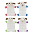 thumbnail image 1 of Multipet Plush Lamb Chop Squeaker Mat Dog Toy, 9 Squeakers, 1 of 8