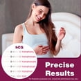 thumbnail image 2 of Easy@Home Early Detection Pregnancy Test Strips – Detect hCG 25 mIU/mL – Instant Home Urine Pregnancy Test Strips, 10 Count, 2 of 8