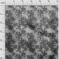 thumbnail image 3 of oneOone Cotton Poplin Gray Fabric Abstract Texture Craft Projects Decor Fabric Printed By The Yard 56 Inch Wide, 3 of 5