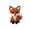 Renard, variante sur HCBY Kit d'Artisanat Bricolage Perles d'Animaux, 6 Motifs d'Animaux Mignons, Ensemble Complet avec Perles, Outils, Instructions, Kit Créatif Convivial pour Débutants
