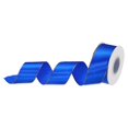 thumbnail image 1 of Unique Bargains 1 1/2 Inch 25 Yard Wide Satin Ribbon with Gold Edges Grosgrain Fabric Ribbon for Gift Wrapping, Blue, 1 of 7