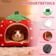thumbnail image 4 of Guinea Pig House Washable Hideout Bed for Small Pets and Rabbits, 4 of 7