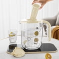 thumbnail image 5 of Fesfesfes Pichet Infuseur de Fruits en Verre 1,8 L avec Robinet, Distributeur d'Eau pour Réfrigérateur pour Limonade, Thé Glacé, Boissons, Contenant à Boissons avec Filtre Amovible, 5 of 5
