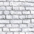 thumbnail image 1 of HOME TRENDS WHITEWASH BRICK PEEEL & STICK WALLPAPER, 1 of 2