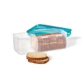 thumbnail image 1 of Starfrit LocknLock Bread Container, 169oz / 5L, BPA-Free Plastic, Airtight Lid, Removable Divider, Keeps Bread Fresh Longer, Fits Homemade Loaves, Freezer Safe, Dishwasher Safe, Leakproof, 1 of 5