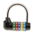 thumbnail image 2 of Milaget 5-Digit Security Combination Lock Luggage Bag Suitcase Padlock Password Lock 6.5x6.5cm, 2 of 7