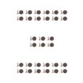 thumbnail image 1 of Maytalsory 12x Durable Metal Button Buckle Reliable Fastening Solution For Waistband Adjust Waistband Easy To Practical Fashionable 2 5Set, 1 of 6