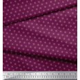 thumbnail image 3 of Soimoi Rayon Fabric Dot & Heart Shirting Printed Craft Fabric by The Yard 56 Inch Wide, 3 of 3