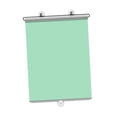 thumbnail image 3 of GROWTH TANK Rouleau avec Store Enrouleur Rétractable Store Occultant PVC Mode Protection de la Vie Privée Couverture Temporelle Rideau pour les Appartements Restaurant 45 cm X 140 cm, 3 of 9