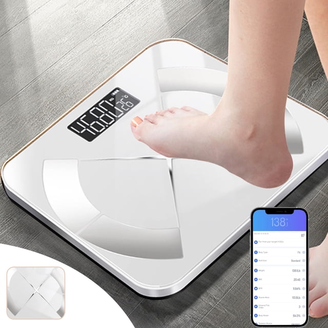 zanvin Kitchen & Dining Kitchen Accessories,Scale For Body Weight And Steato Percentage, Smart Accurate Digital Bathroom Body Composition Bluetooth Weighing Machine For People's